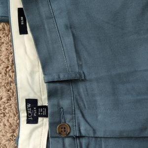 J. Crew Factory Chinos (Medium Blue)